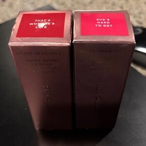 Patrick Ta Matte Suede Lipstick - That's Why She's Late & She's Hard to Get